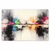 Abstract - Kleurexplosie - Landschap Placemat vinyl groot -zzsfeer1_Kitchenyeah-website