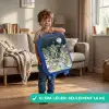Jungle in de maneschijn Kinderkoffer - Blauw klein -sfeer2_FR
