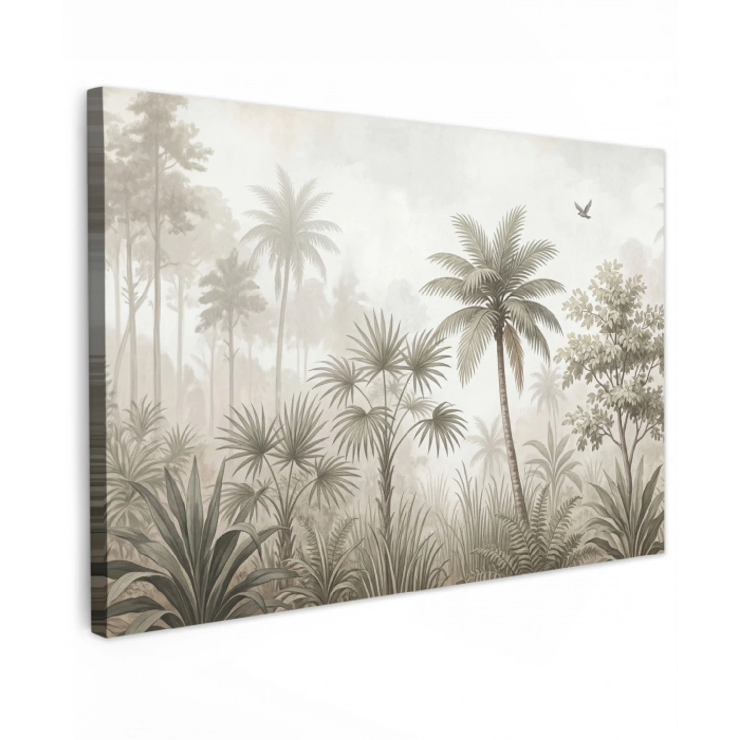 Jungle - Palmbomen - Natuur canvas 2cm klein -z3d