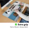 Deur - Manden - Planten Muismat XXL klein -sfeer3