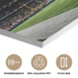 Football - Bal - Stadion - Sport PET vilt klein -closeup_DE