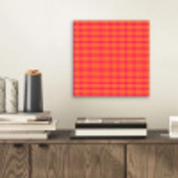 Modern - Stippen - Oranje aluminium wit klein 46 -sfeer1