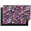 Kiezels - Paars - Roze Inductie beschermer vinyl 3mm klein 276 -3d