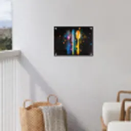 Bestek - Kleurrijk - Spetters tuinposter los doek klein -sfeer8