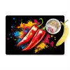 Peper - Graffiti - Verf - Abstract - Modern - Kleurrijk Placemat vinyl groot -zzzproduct_Kitchenyeah-website