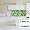 Citroen - Bloemen - Bruisend - Water keuken achterwand 2 middel 871 -sfeer4_NL