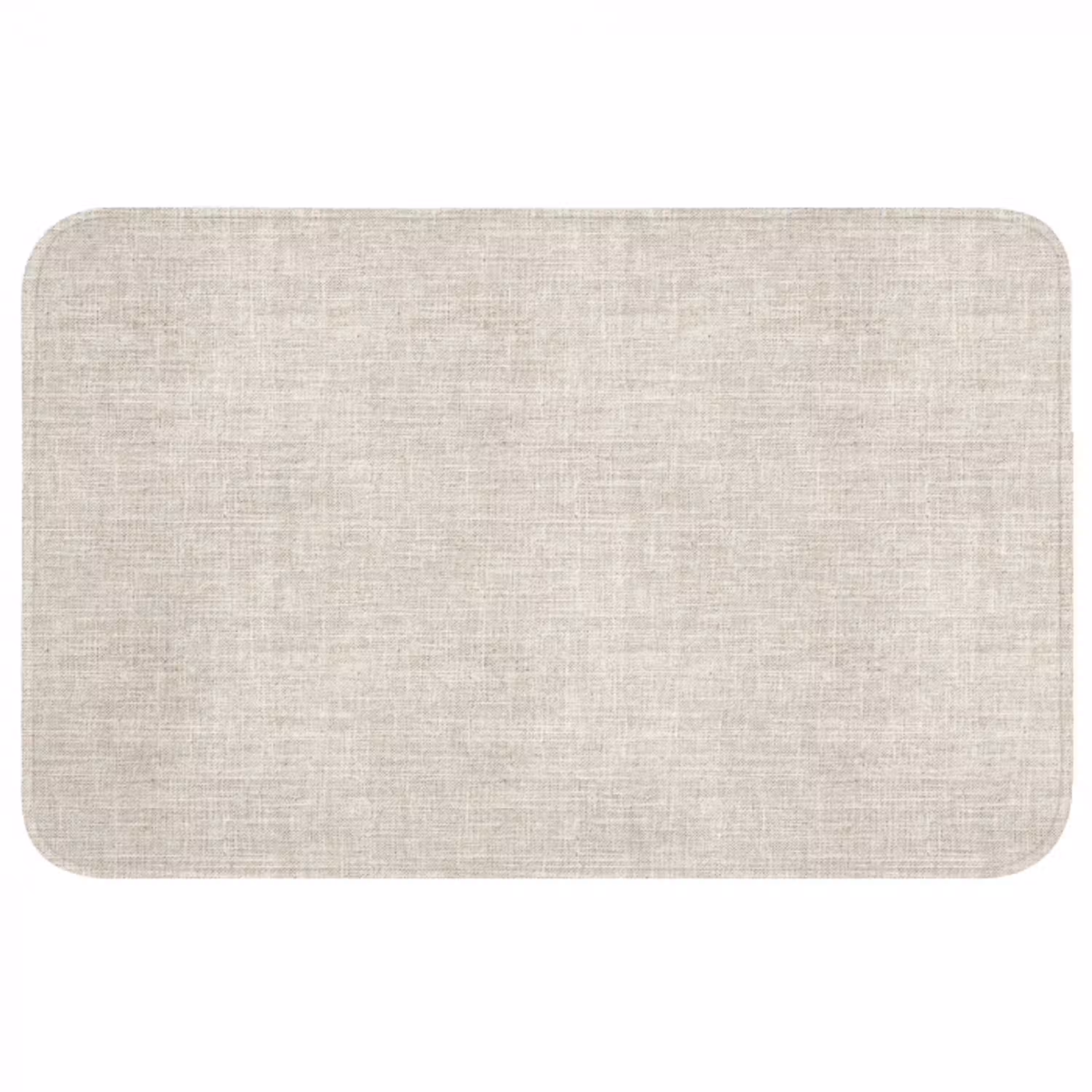 Linnen - Textuur - Beige Badmat middel 997 -3d
