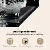 Water - Splash - Zwart Inductie beschermer vinyl 3mm middel -sfeer4