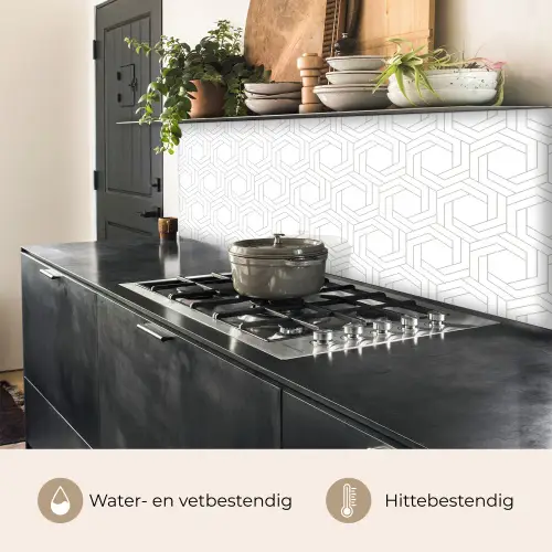Design - Geometrie - Patronen - Abstract keuken achterwand 2 middel 871 -usp_NL