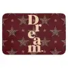 Sterren - Luipaardprint - Dream - Bordeaux Badmat klein -3d