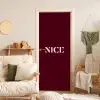 Nice - Bordeaux - Roze deurposter klein -sfeer2