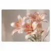 Lelies - Meeldraden - Roze - Wazig Placemat vinyl groot -zzsfeer1_Kitchenyeah-website