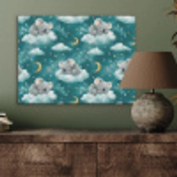 Koala's - Betoverend - Blauw PET vilt klein 837 -sfeer2