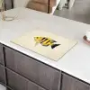 Geel - Vis - Strepen - Tropisch Inductie beschermer vinyl 3mm klein -sfeer8