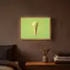Hoorntje - Schepijs - Groen Light Box met batterij (Wandlamp) middel -sfeer4