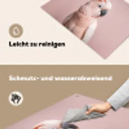 Kaketoe - Portret - Roze Inductie beschemer met haakjes klein -ky-schoon-de