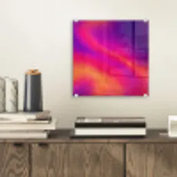 Abstract - Patroon - Kleurverloop plexiglas 5mm klein -sfeer1
