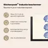 Schelpen - Blauw - Patroon Inductie beschermer vinyl 3mm middel -zzzzzzusp-haakje_NL