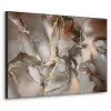 Grijs - Goud - Marmer - Marmerlook Textielframe zwart klein -3d