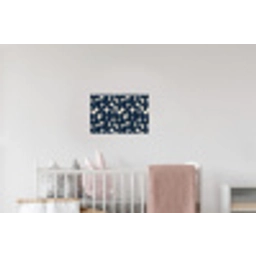 Modern - Geometrisch - Blauw Muursticker klein 286 -kinderkamer