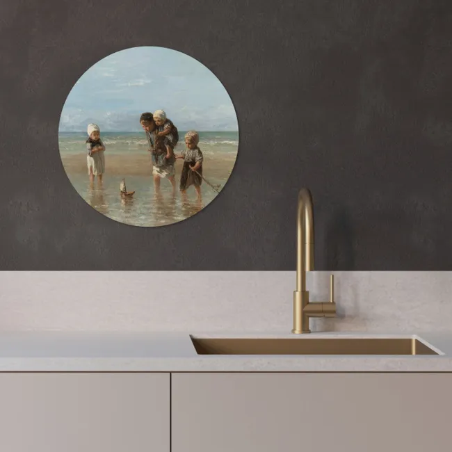 Kinderen der zee KitchenYeah - Keuken - Wandcirkel Forex klein -sfeer1
