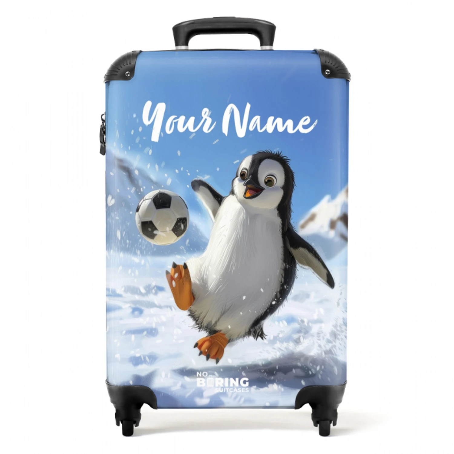 Pelé-guïn NBS - Handbagage koffer - Kinderen Unisex middel -productfoto_recht