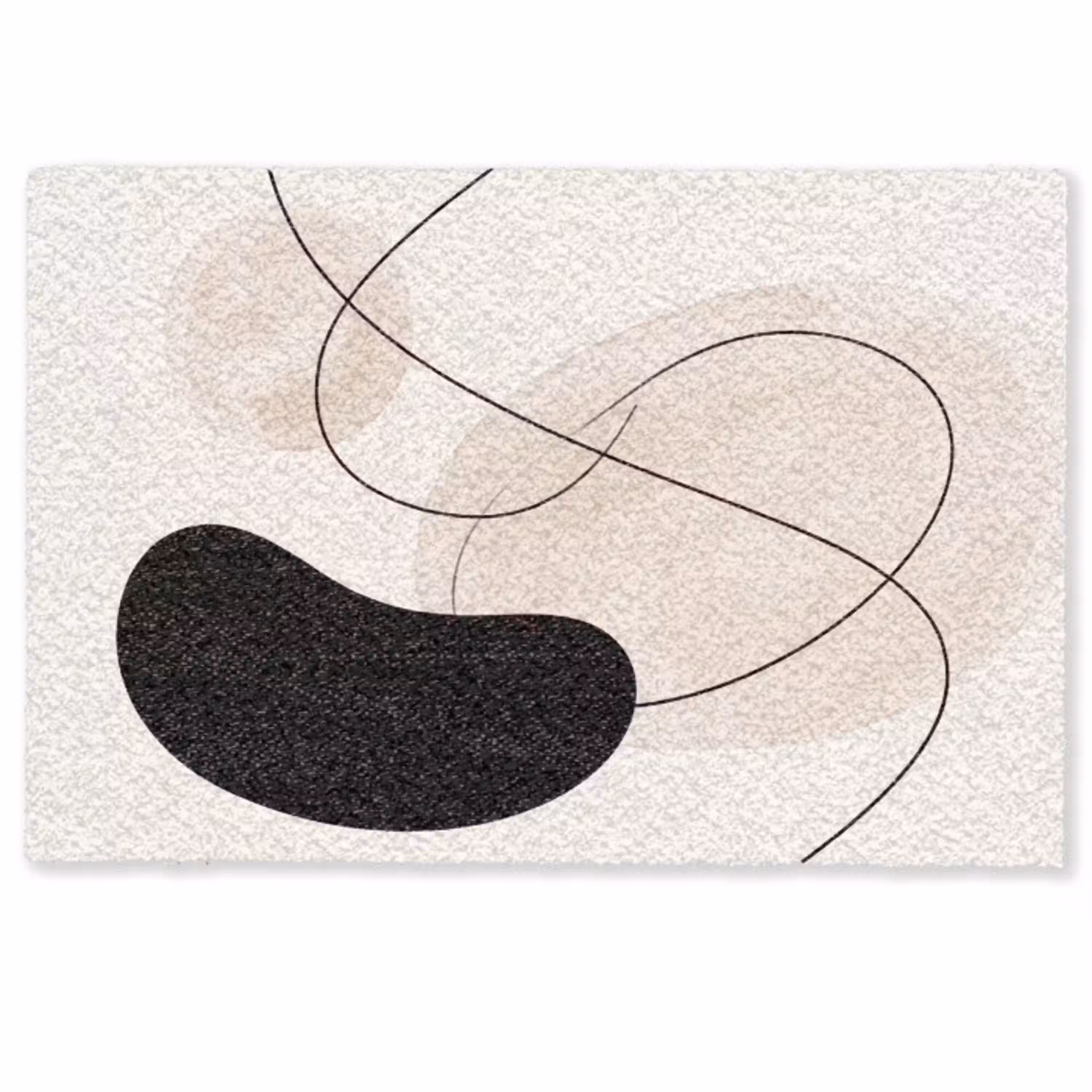 Abstract - Vormen - Kunst Deurmat klein -zkaufland3d