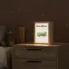 Betonmixer - Getekend - Groen Light Box met kabel (Kinderlampje) klein -sfeer1_kind