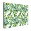 Inductie beschermer - Tropical - Bladeren - Jungle - Inductie mat Tuinposter op houten frame 2 cm dik klein -3d