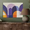 Vormen - Abstract - Grafisch - Oranje PET vilt klein -sfeer2