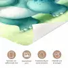 Niedlicher Dino unter Regenbogen im Aquarellstil. deurposter klein -closeup_NL