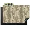 Abstract - Geometrisch - Groen Inductie beschemer met haakjes klein 777 -3d