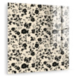 Bloemen - Dessin - Zwart plexiglas 5mm klein 11 -zzzproduct_nieuw