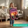 Rode reuzendraak Kinderkoffer - Roze klein -sfeer2_NL