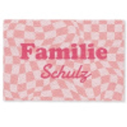 Familie – Rosa Deurmat klein -zkaufland3d