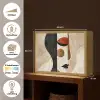 Gezicht - Abstract - Kunst - Vormen Light Box met batterij (Wandlamp) middel -USP_websiteoverzichtNL