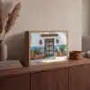 Deur - Manden - Planten Light Box met batterij (Wandlamp) middel -sfeer2