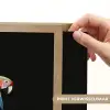 Papegaai - Kleurrijk - Vleugels - Sierlijk Light Box met batterij (Wandlamp) middel -USP_websiteprintNL
