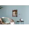 Doorkijk - Rozen - Vintage - Poort Muursticker klein -plant