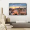 Duin - Zonsondergang - Strand - Planten - Zee canvas 2cm klein -sfeer6