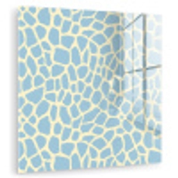 Giraf - Modern - Blauw plexiglas 5mm klein 11 -zzzproduct_nieuw