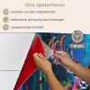 Rendier - Krans - Sprookjesachtig - Blauw keuken achterwand spatscherm klein -spatscherm_NL