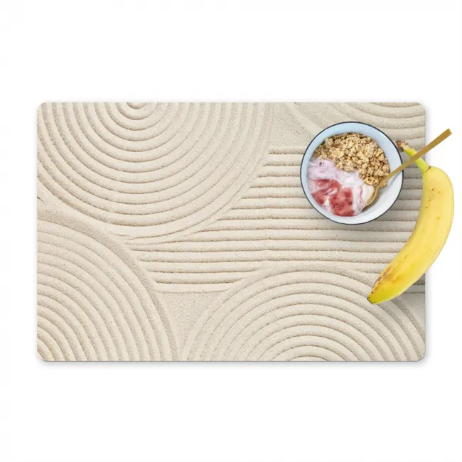 Zen Zandpatronen Placemat vinyl groot -zzzproduct_Kitchenyeah-website