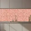 Terrazzo -  Patroon - Kleurrijk - Roze - Blauw keuken achterwand 2 middel 871 zz_3dshopping