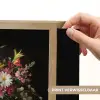 Kleur - Vaas - Bloemen - Boeket Light Box met batterij (Wandlamp) middel -USP_websiteprintNL