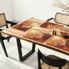 Glazen - Bloem - Zonlicht Placemat vinyl groot -zzsfeer4_Kitchenyeah-website