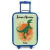 Dino - Natuur - Groen Kinderkoffer - Blauw klein -zz3dotto