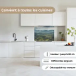 Landschap - Vallei - Groen keuken achterwand 2 middel -sfeer4_FR
