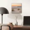 Pier - Zonsondergang - Strand aluminium wit klein -sfeer5