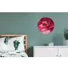Cocktail - Pink - Luxe Wandcirkel aluminium klein -slaapkamer